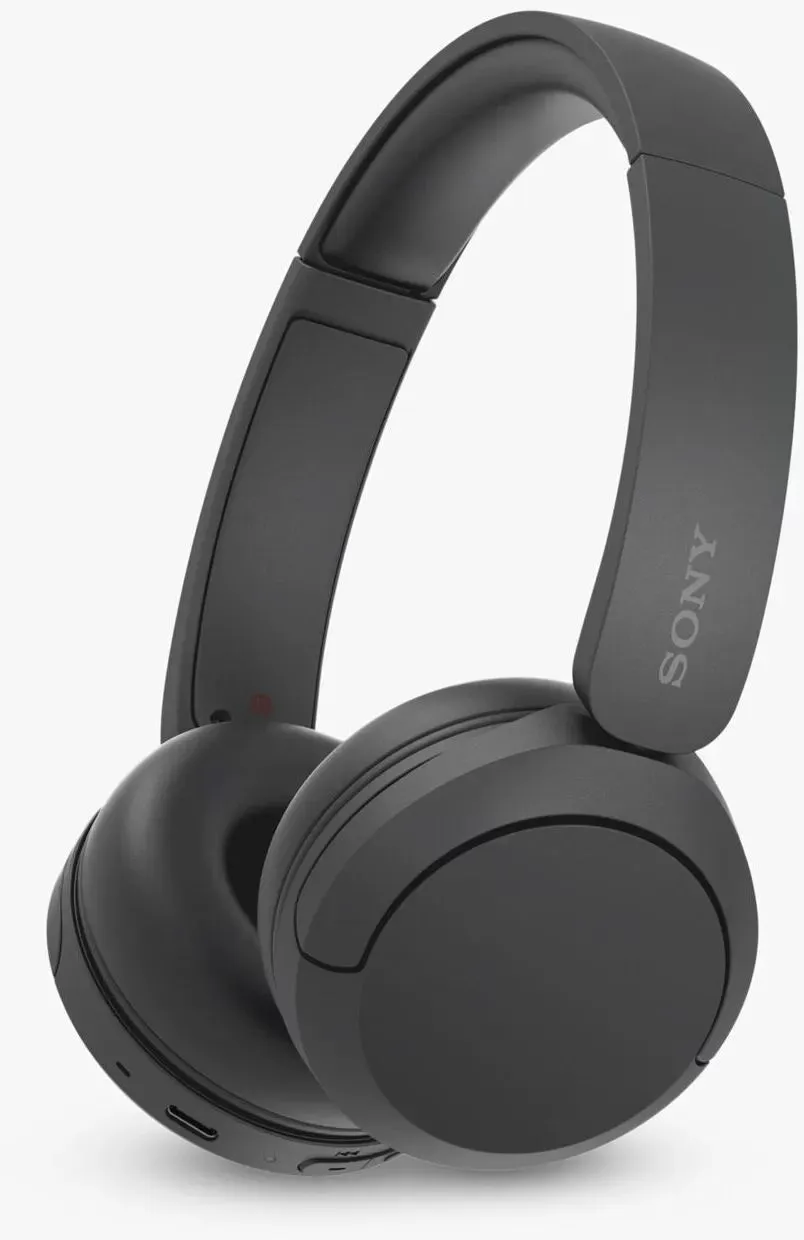 Sony WHCH520 Bluetooth Wireless On-Ear Headphones with Mic/Remote, Black