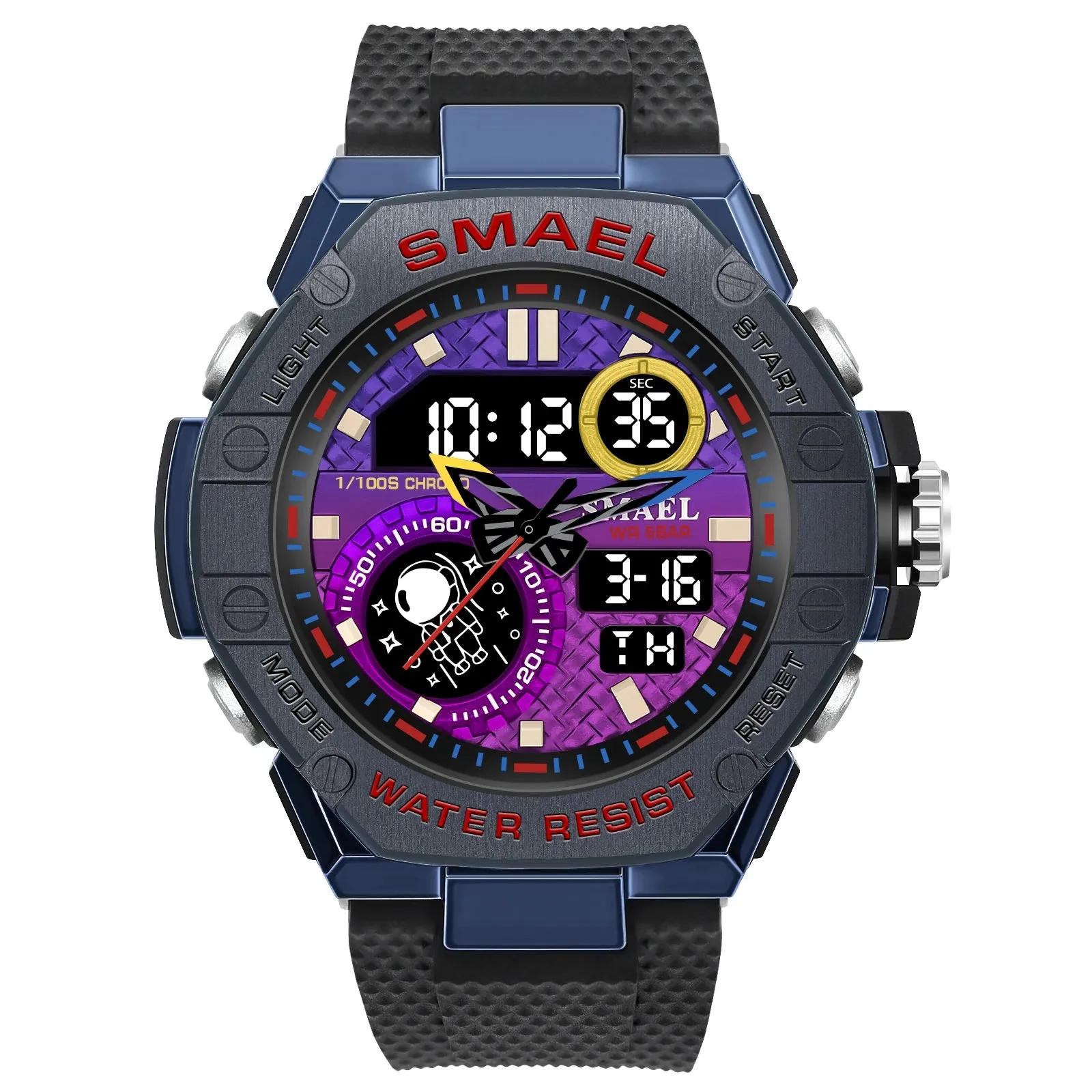 Sports Watch Men Waterproof Watches SMAEL Fashion Brand Digital Quartz Clock Stopwatch 8068 Military Army Quartz Wristwatches