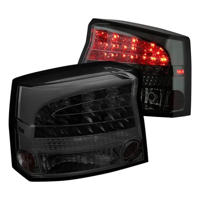 Spyder LED Tail Lights Dodge Charger (2009-2010) Black or Smoke