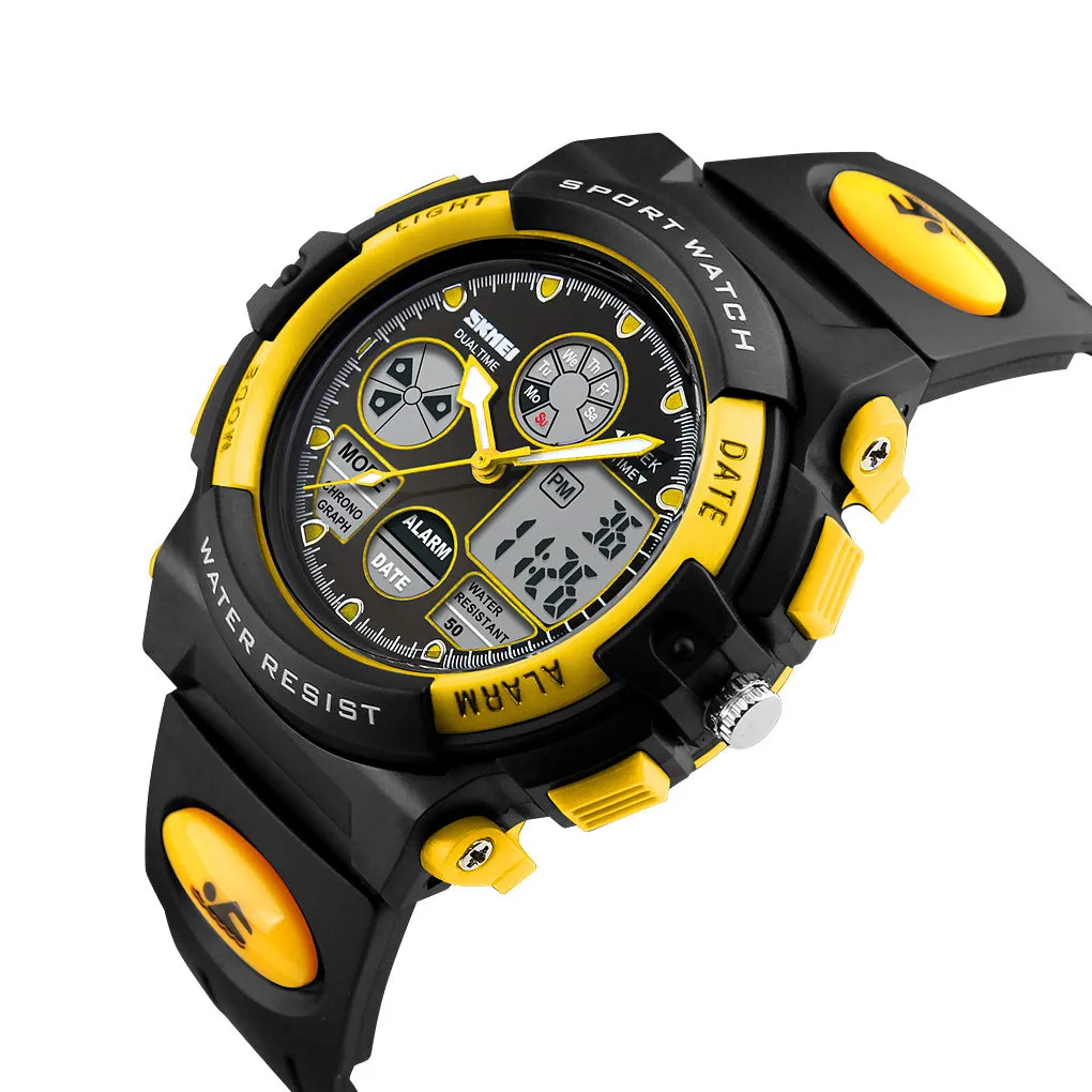 Student sports waterproof electronic watch for children W2311863