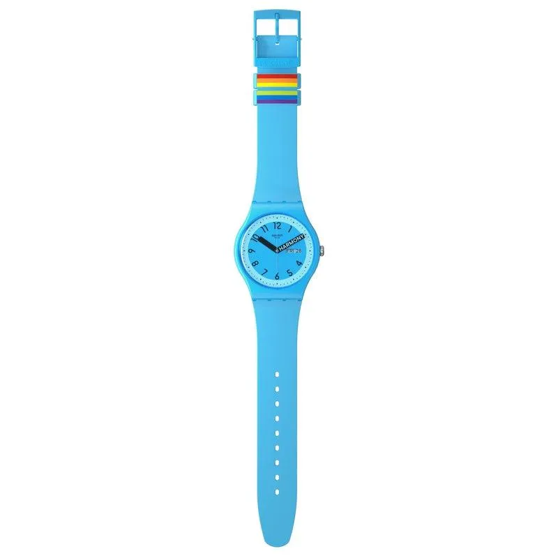 Swatch  PROUDLY BLUE Watch SO29S702