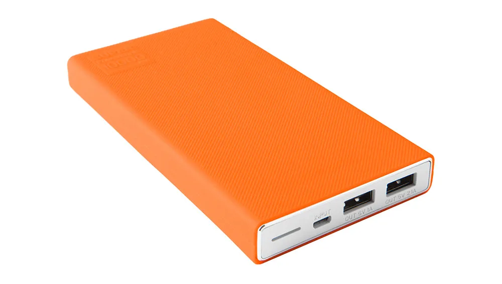 Tether Tools - Rock Solid External Battery Pack Protective Sleeve, High-Visibility Orange