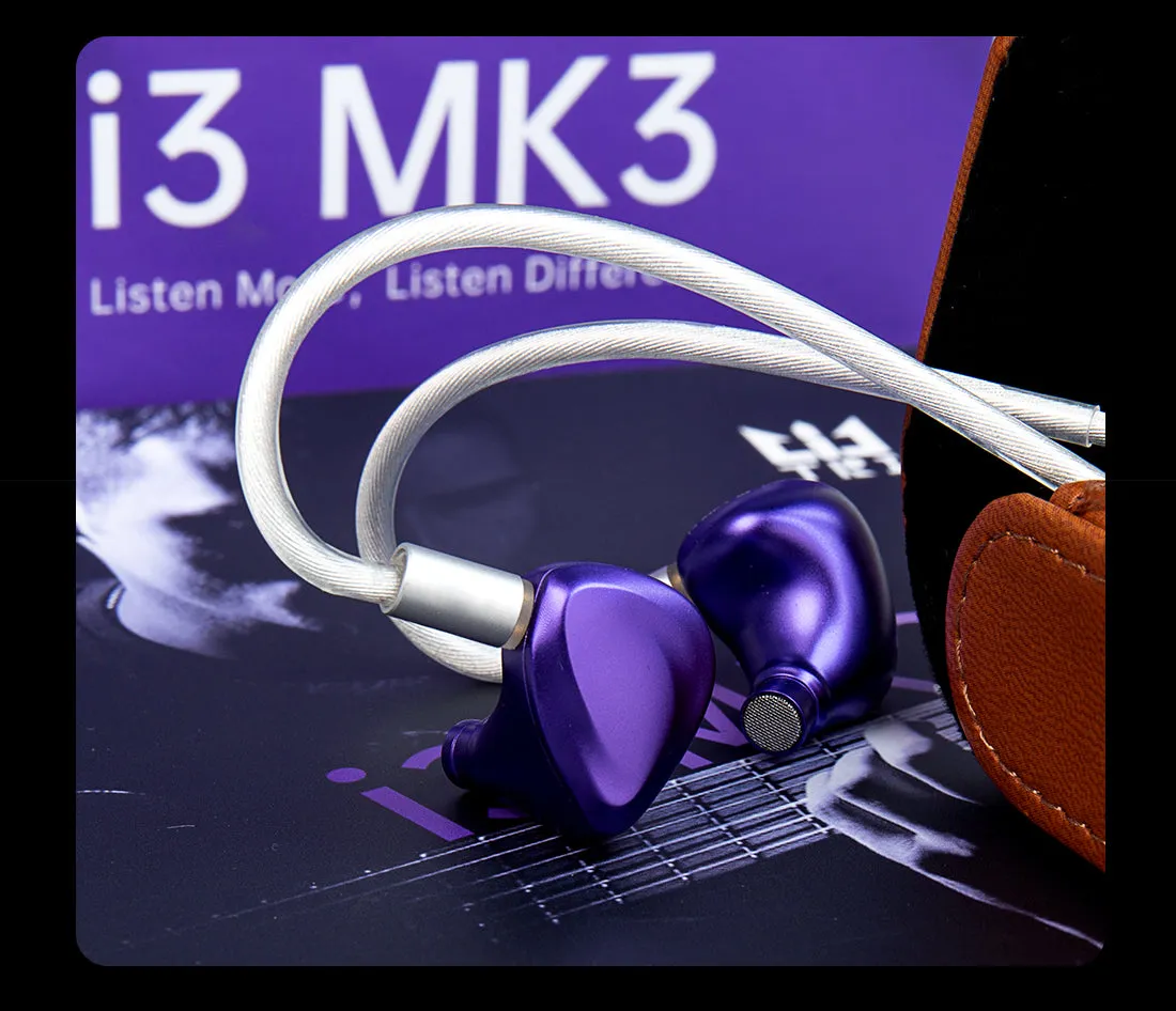 【TRI I3 MK3】 Planar IEM In Ear Monitor Headphones The 3rd Gen Planar BA DD Hybrid Flagship Earphone with 4.4mm Jack 5N OCC Detachable Cable