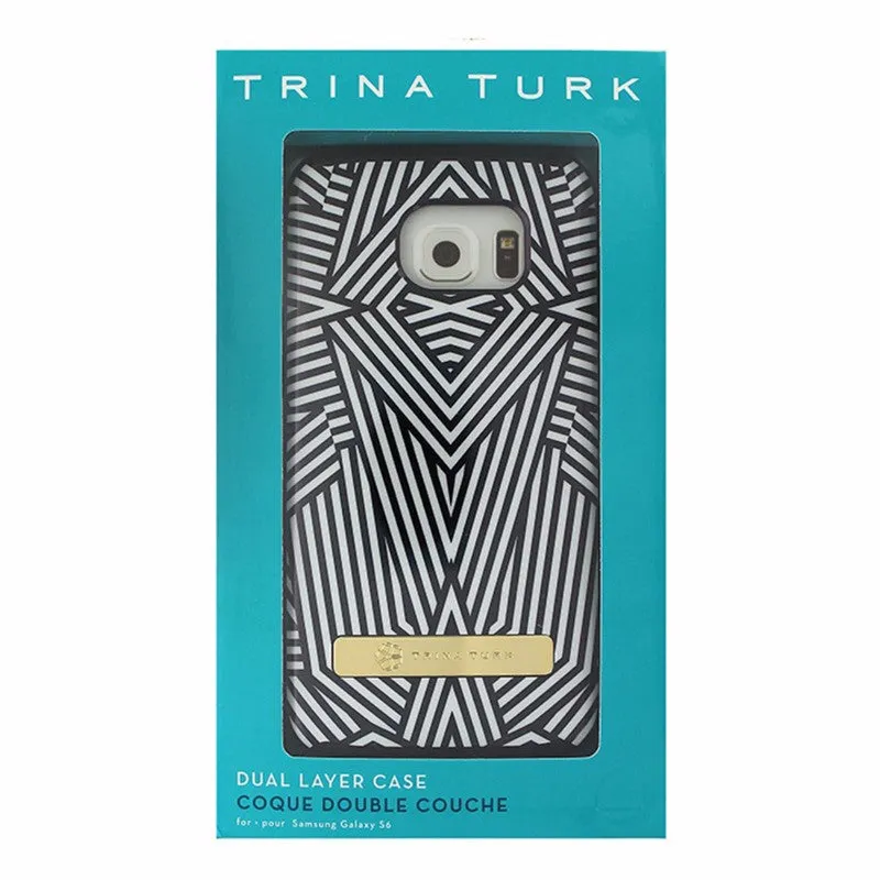 Trina Turk Dual Layer Case for Samsung Galaxy S6 - Black & White