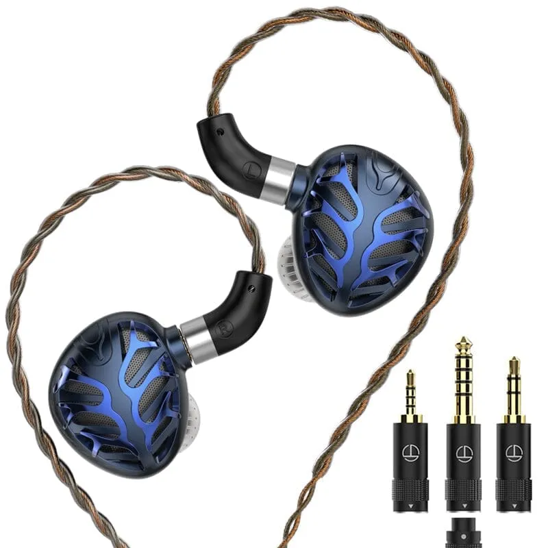 TRN Azure Dragon 14.6mm Second-Gen Flagship Planar Diaphragm Driver In-Ear Earphones