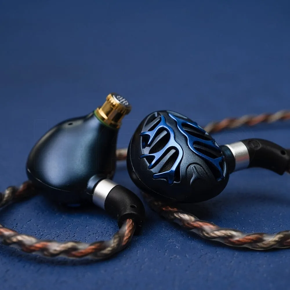 TRN Azure Dragon 14.6mm Second-Gen Flagship Planar Diaphragm Driver In-Ear Earphones