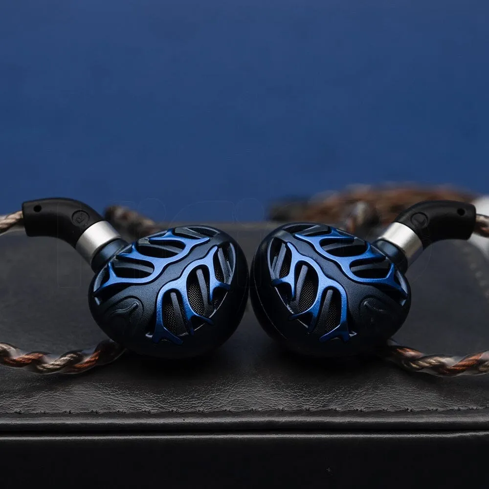 TRN Azure Dragon 14.6mm Second-Gen Flagship Planar Diaphragm Driver In-Ear Earphones