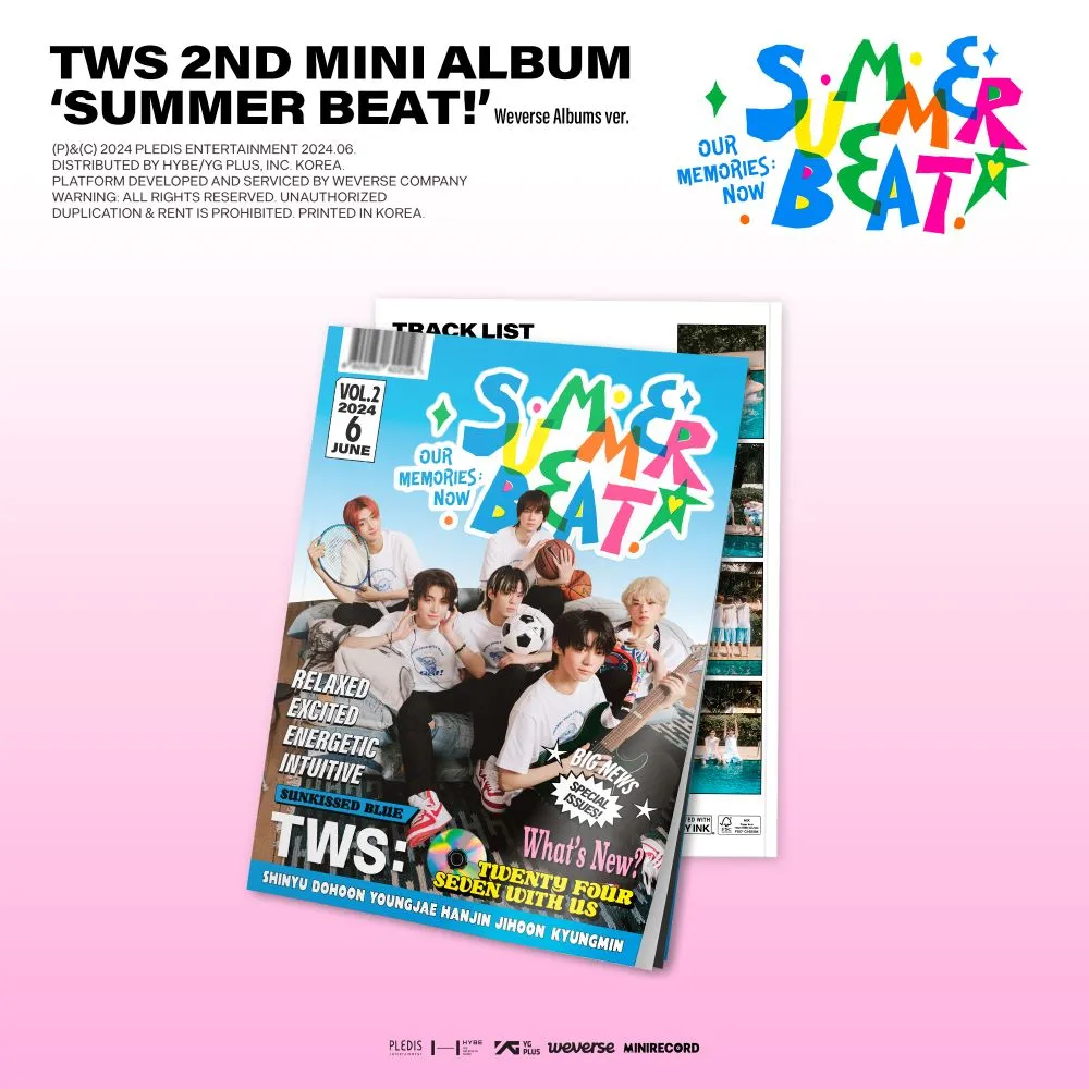 TWS - 2nd Mini Album [SUMMER BEAT!] (Weverse Albums ver.)