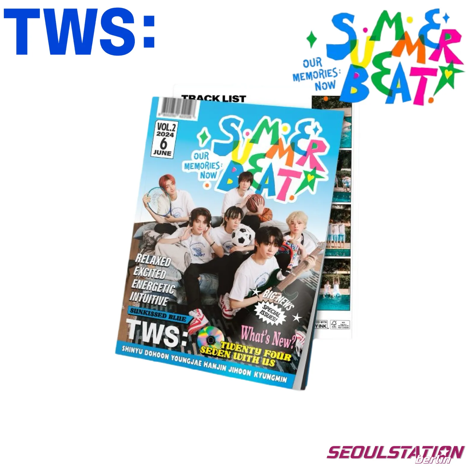 TWS - 2nd Mini Album [SUMMER BEAT!] (Weverse Albums ver.)