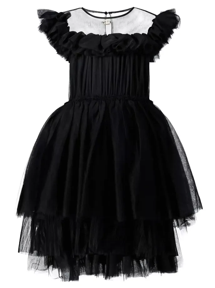 TWS Black Tulle Dress