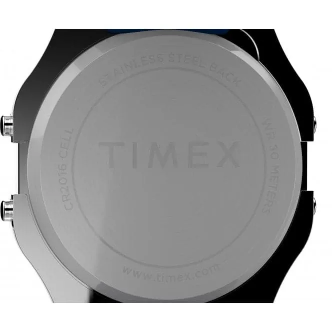 Unisex Timex Lab 80 Silver-Tone Watch TW2V41200