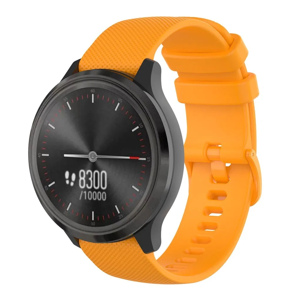 Universal Smartwatch Silikone Rem (20mm) - Orange