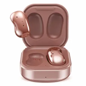 Urbanx Street Buds Live True Wireless Earbud Headphones For Samsung Galaxy J2 Pro (2018) - Wireless Earbuds w/Microphone - Rose GOld (US Version with Warranty)