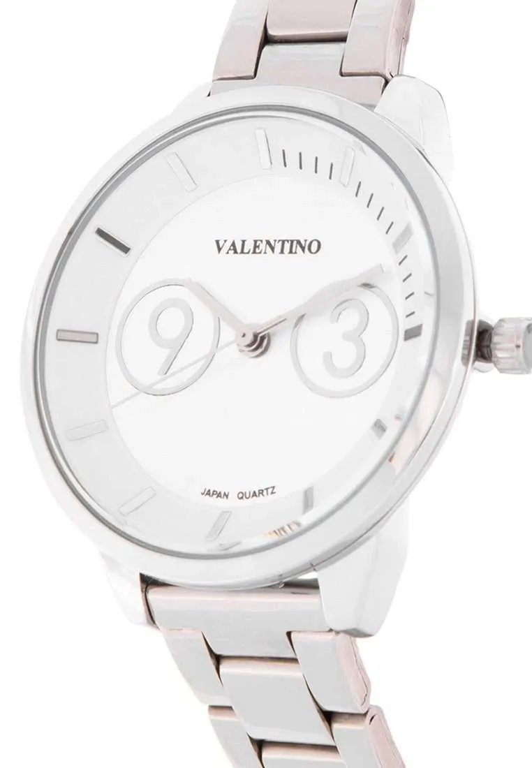 Valentino 20122174-SILVER DIAL Silver Stainless Steel Band Watch for Women