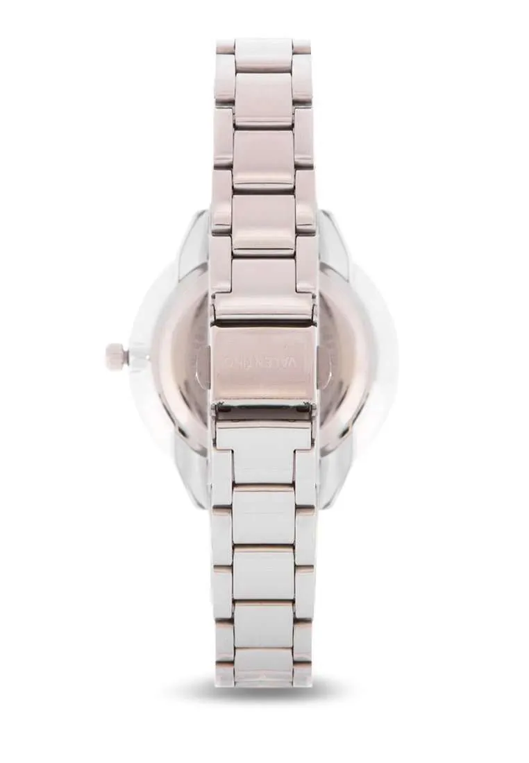 Valentino 20122174-SILVER DIAL Silver Stainless Steel Band Watch for Women