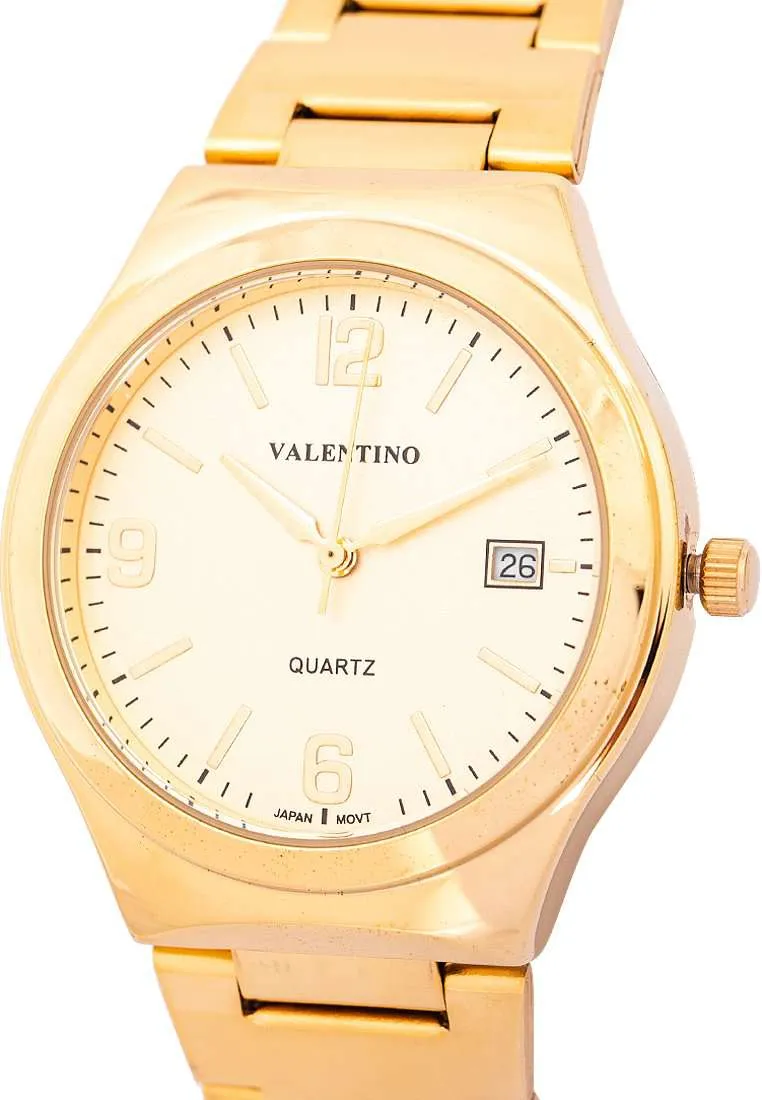 Valentino 20122264-GOLD DIAL - LINE Gold Stainless Watch for Men