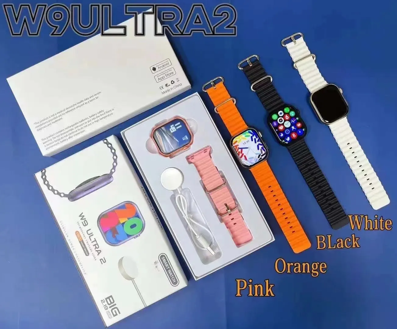 W9 Ultra2- Smart Watch - Latest Series 9 Edition- Smart Watch -