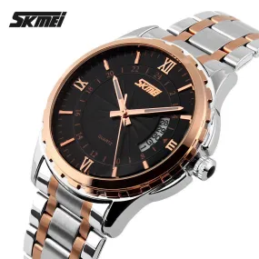 Watches men luxury brand Skmei quartz watch men full steel wristwatches dive 30m Fashion sport watch