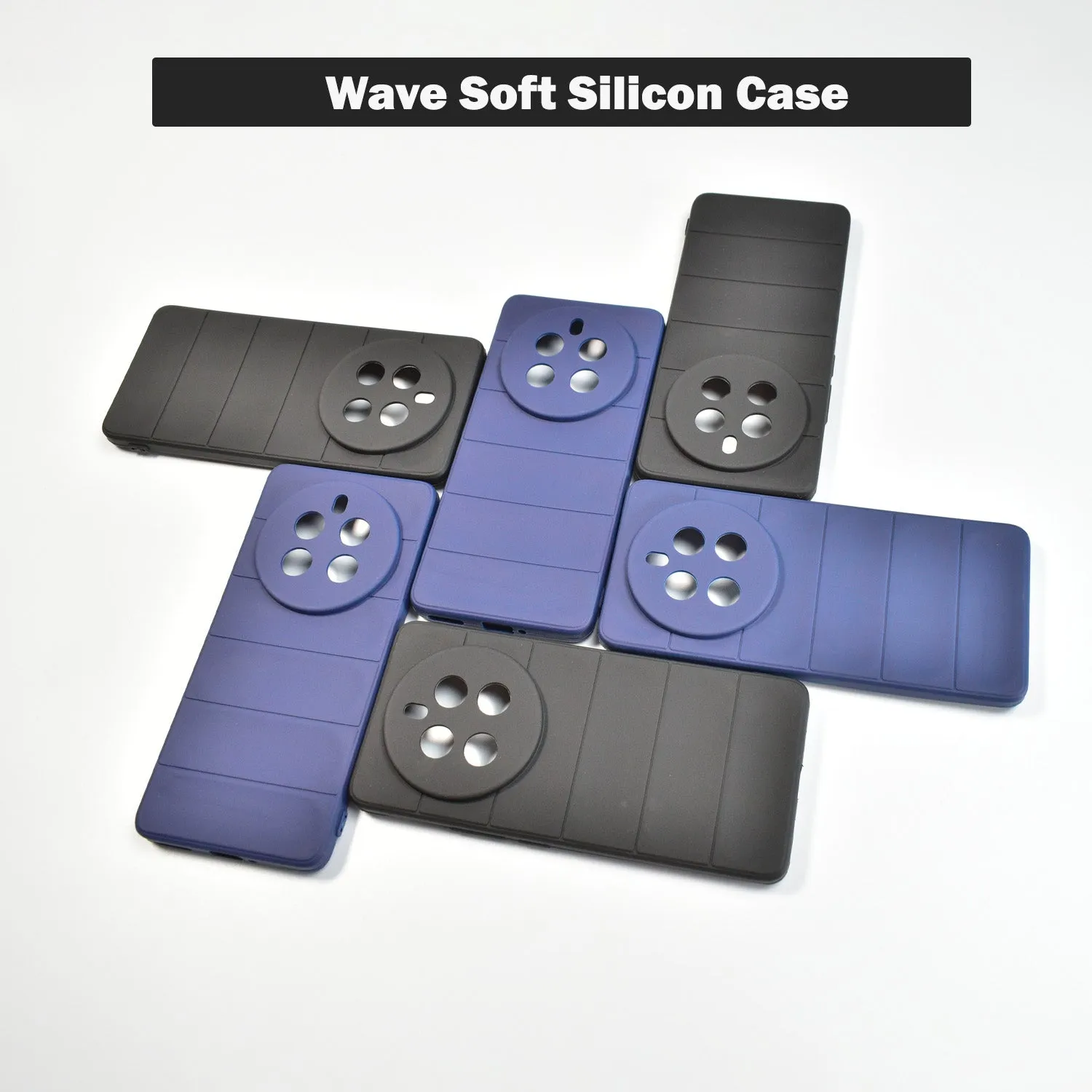 Wave Soft Silicone Case For Samsung