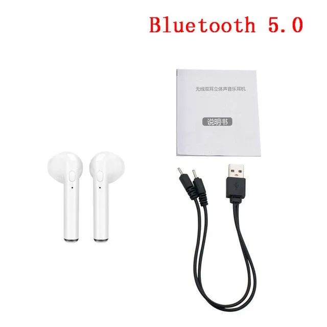 Wireless Bluetooth 5.0 Earphones mini Headsets Earbuds with Mic