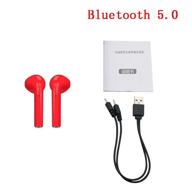 Wireless Bluetooth 5.0 Earphones mini Headsets Earbuds with Mic