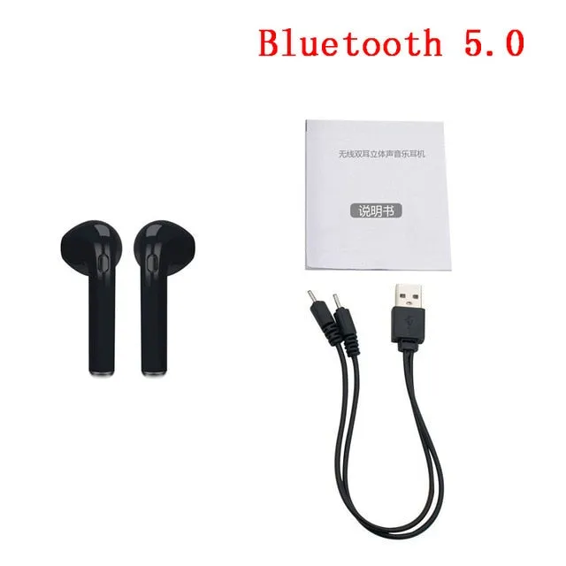 Wireless Bluetooth 5.0 Earphones mini Headsets Earbuds with Mic