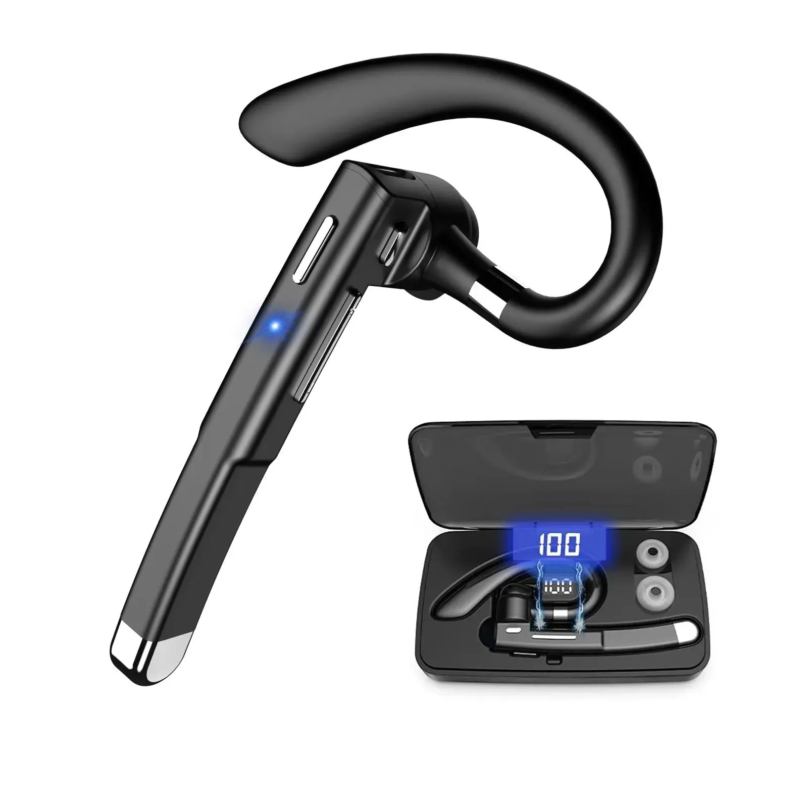 Wireless Bluetooth Headset ENC Call Noise Reduction