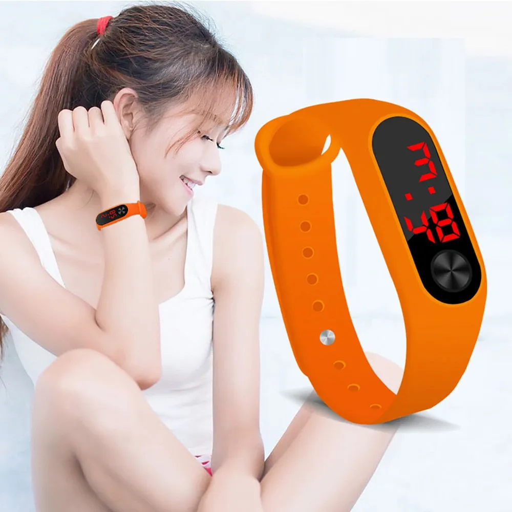 Woman's Digital Sports Watch in a Variety of Colours