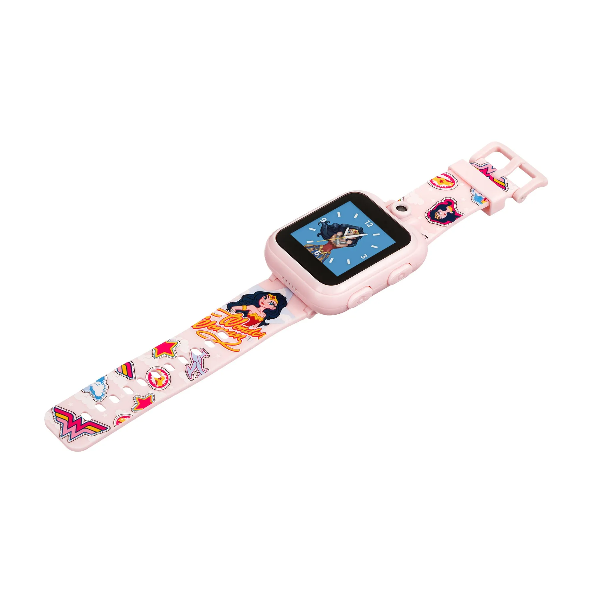 Wonder Woman Smartwatch for Kids by PlayZoom: Blush