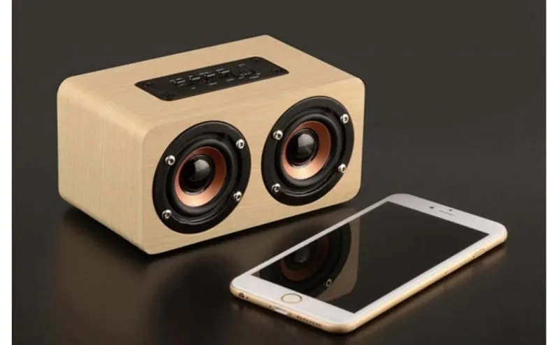 Wooden Wireless Bluetooth Speaker