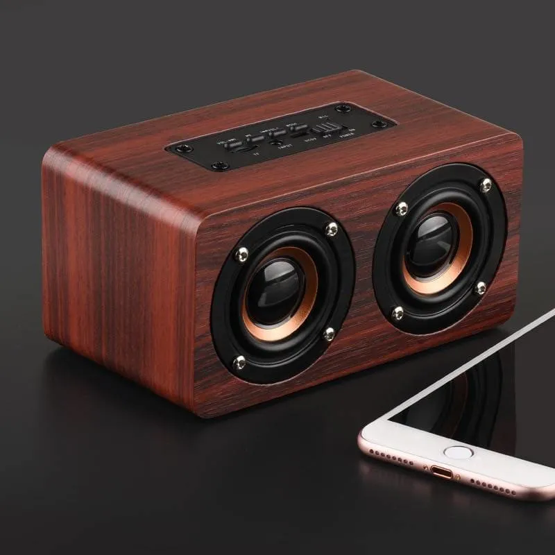 Wooden Wireless Bluetooth Speaker