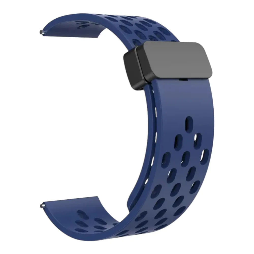 Xiaomi Amazfit Bip compatible Silicone Magnetic Sports Watch Straps