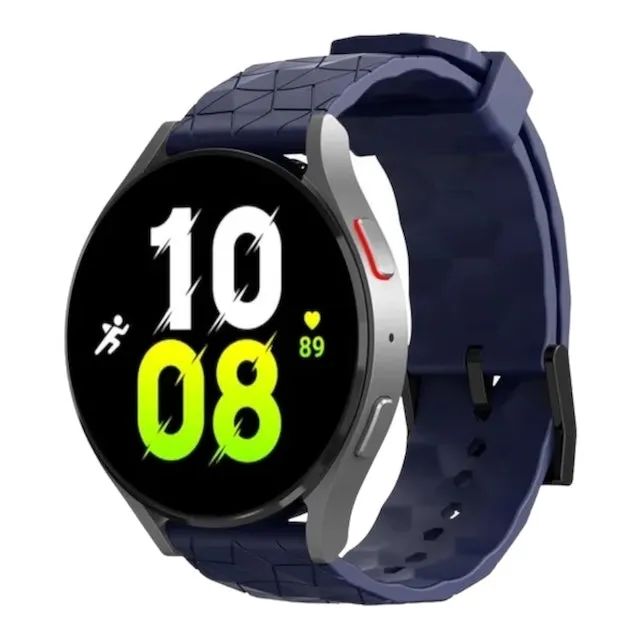 Xiaomi Mi Watch & Mi Watch S1 Active compatible Silicone Football Pattern Watch Straps