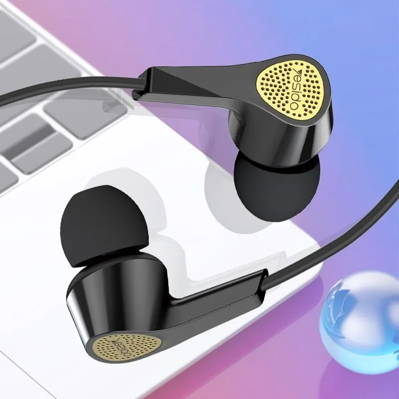 YESIDO Earphone YH-25 Black