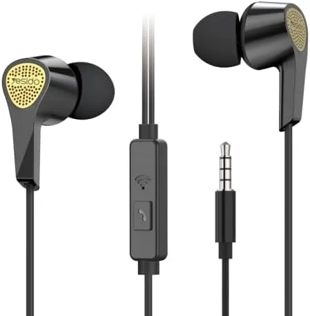 YESIDO Earphone YH-25 Black