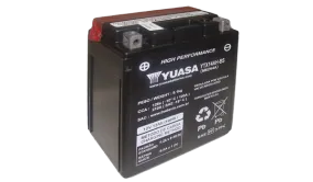 YTX14AH-BS Non-DG Factory Sealed Battery Yuasa (YTX14AHBS)