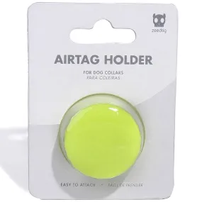 Zee.Dog Airtag Holder For Dog Collars (Lime)